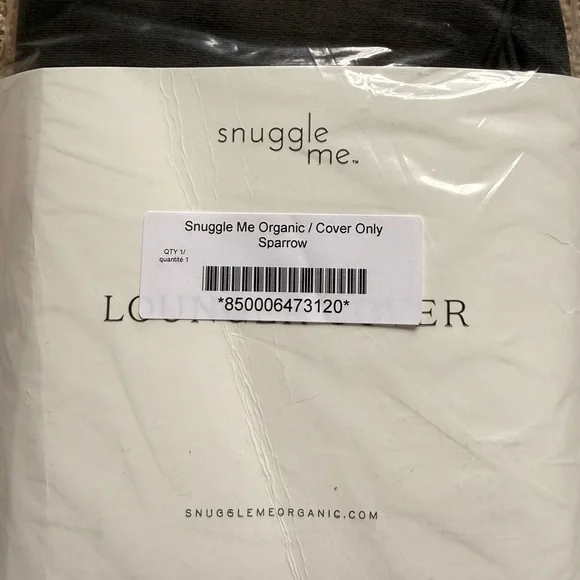 Snuggle Me Organic Baby Cover - Gray - Picture 1 of 3